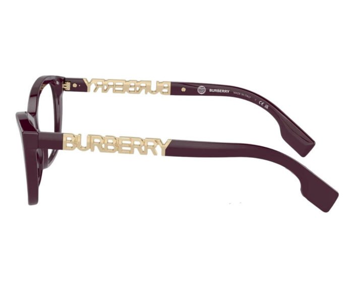 BURBERRY B2392 Burgundy 3979 52 16 - Image 3
