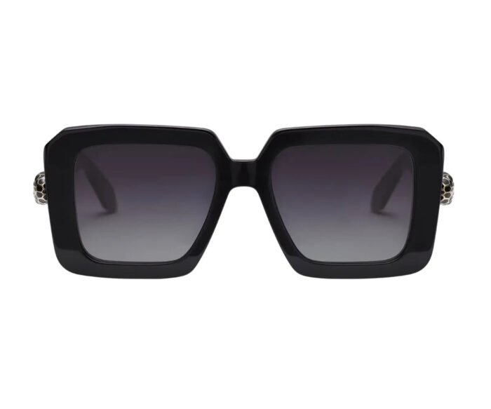 Bvlgari BV40006I Serpenti 52-18 01B Black - Image 2