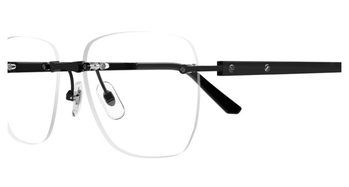 Cartier CT0512O Titanium Grey 004 57 17 - Image 3