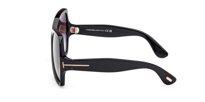 TOMFORD TF1222 Jerry Black 01B 60 18 - Image 3