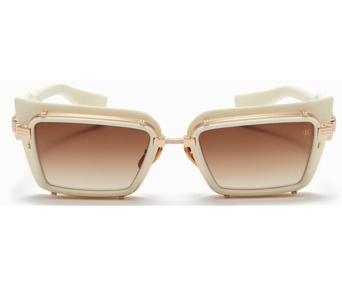 Balmain Admirable BPS130C OffWhite Gold 52 20 - Image 2