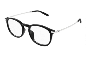 MontBlanc MB0375OA Black Silver 001 53 19