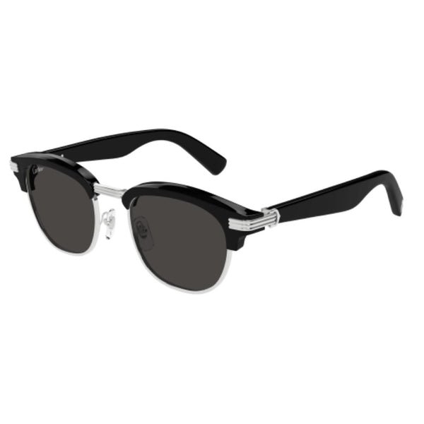 Cartier CT0496S Black Silver 001 52 21
