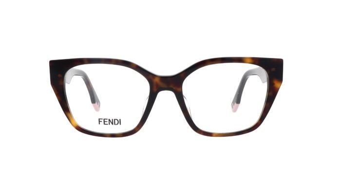 FENDI FE50001I 52-17 052 Tortoise - Image 2