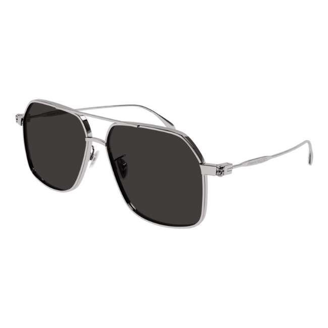 ALEXANDER MCQUEEN AM0372S 001 145 SILVER 59 14