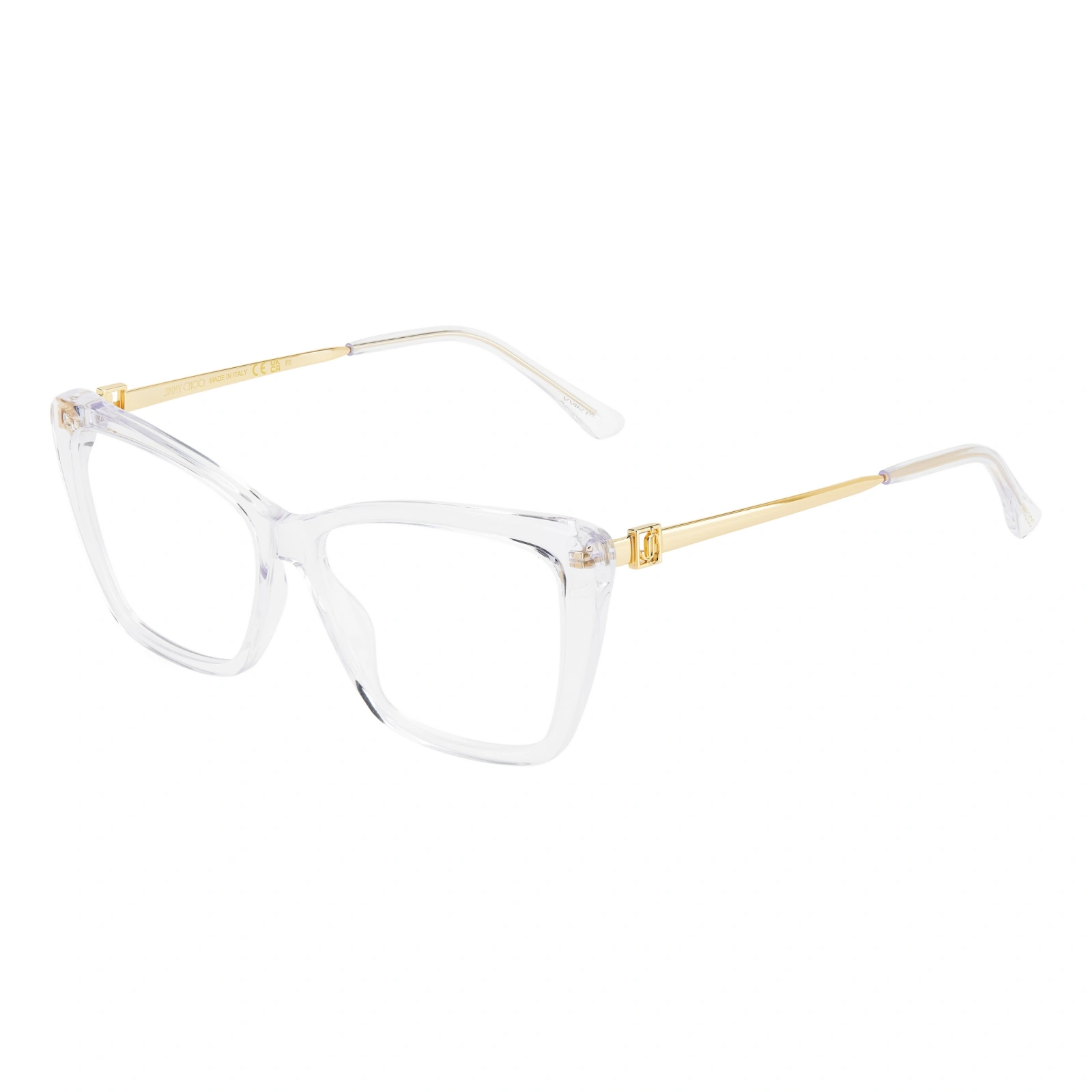 JIMMY CHOO JC375 900 145 WHITE TRANSPARENT LI 54 15