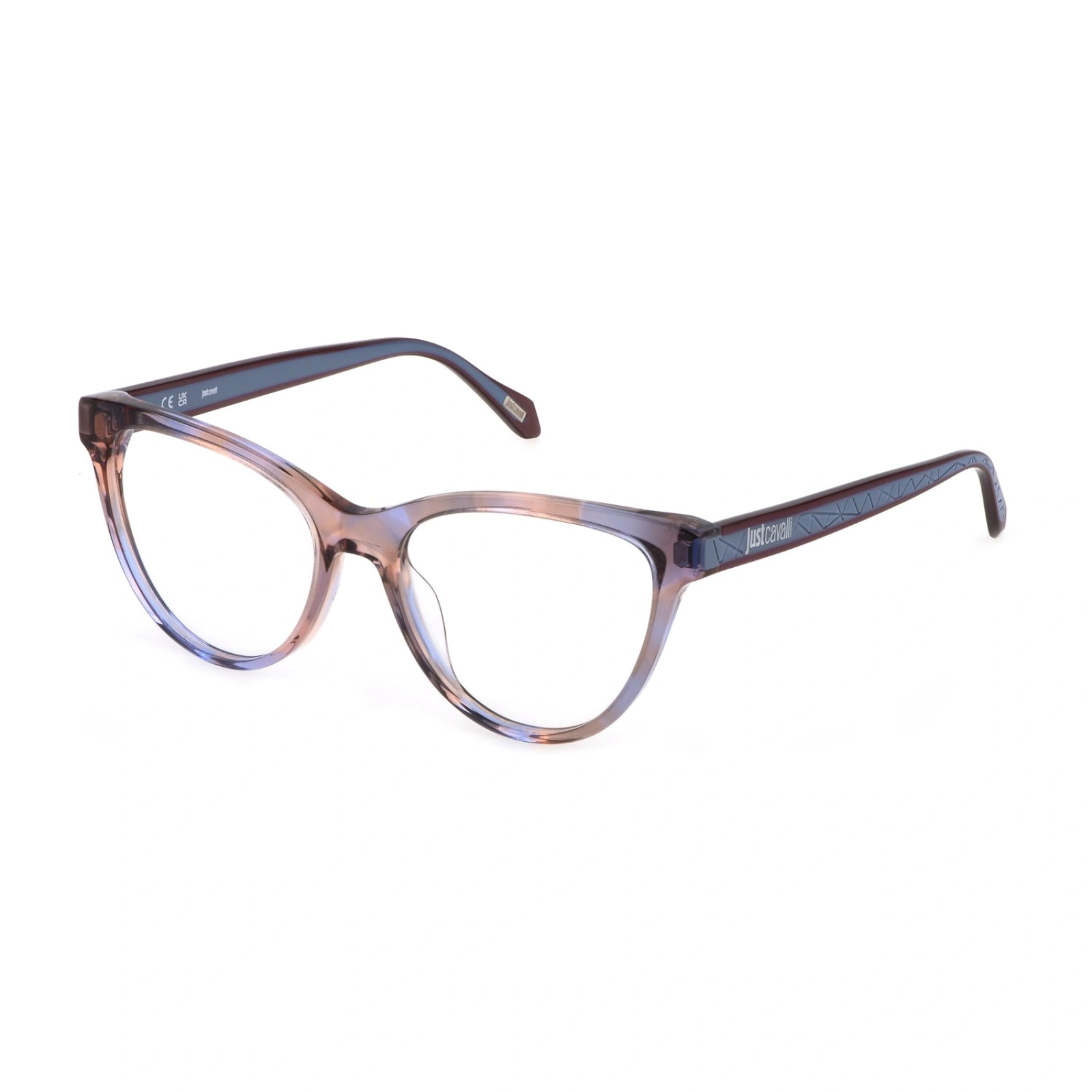 JUST CAVALLI VJC009 COL.0AM5 PINK BLUE 53 17