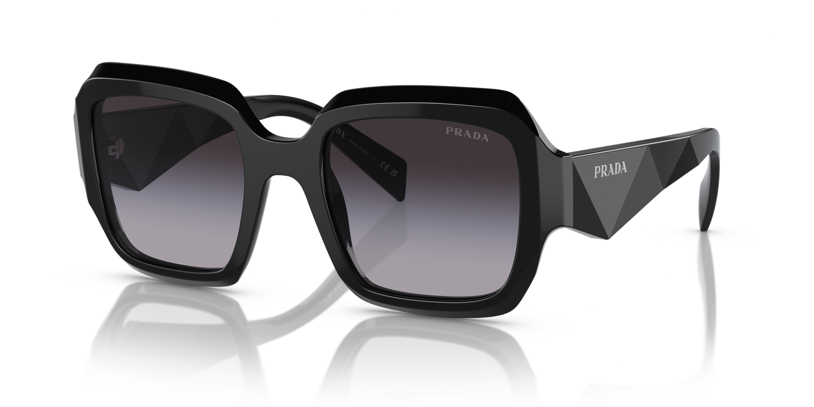 PRADA SPR28Z Black 16K90A 53 22 145