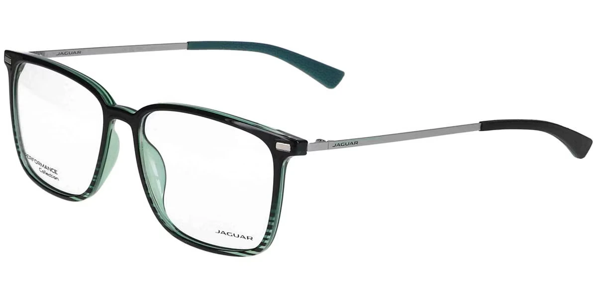 JAGUAR 36834 ClipOn Green Silver C4100