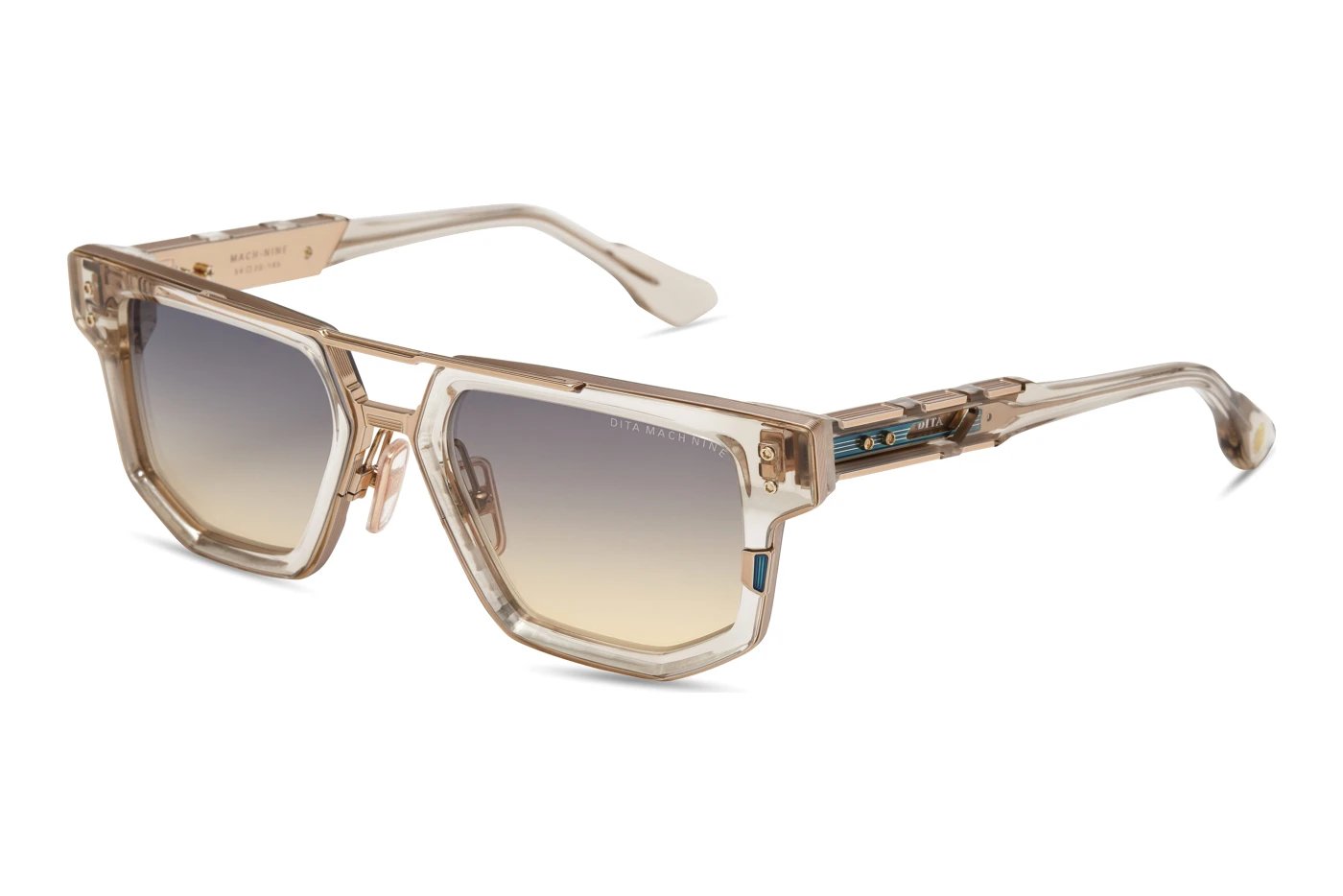DITA DTS478-A02 Mach 9 Crystal Khaki R-Gold 54 20 145