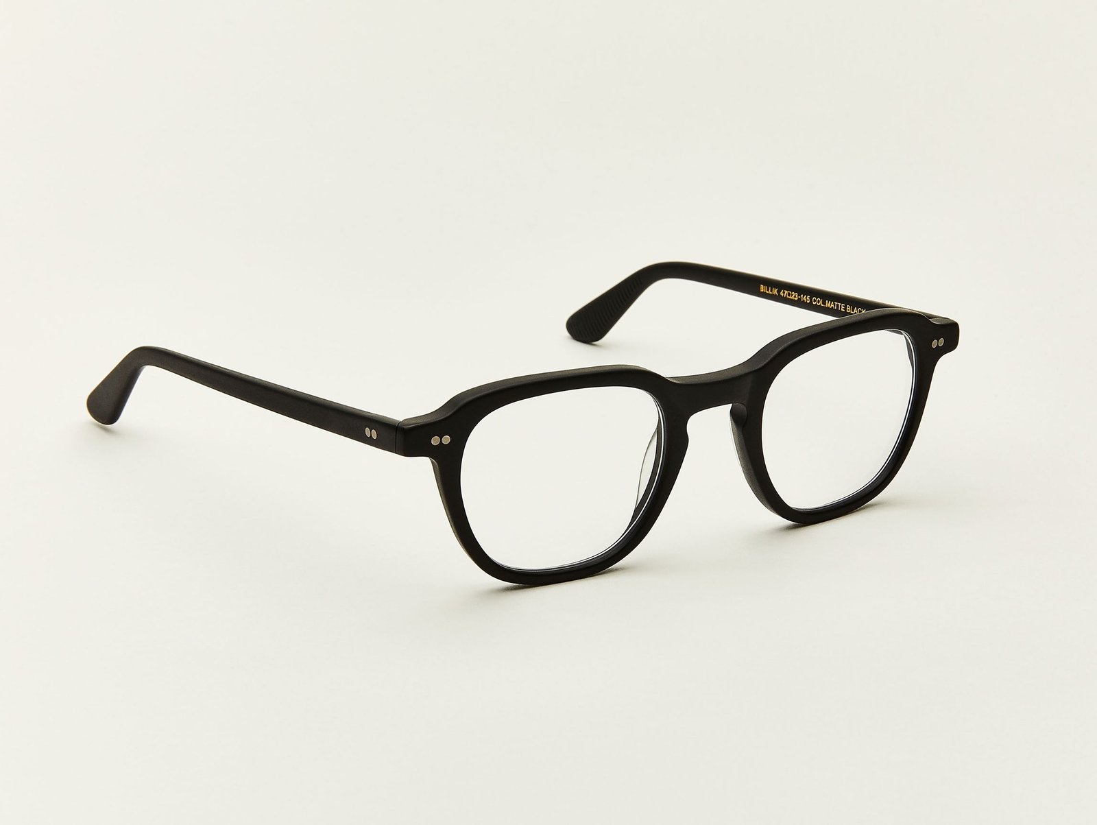 MOSCOT BILLIK Matte Black 50 23 147