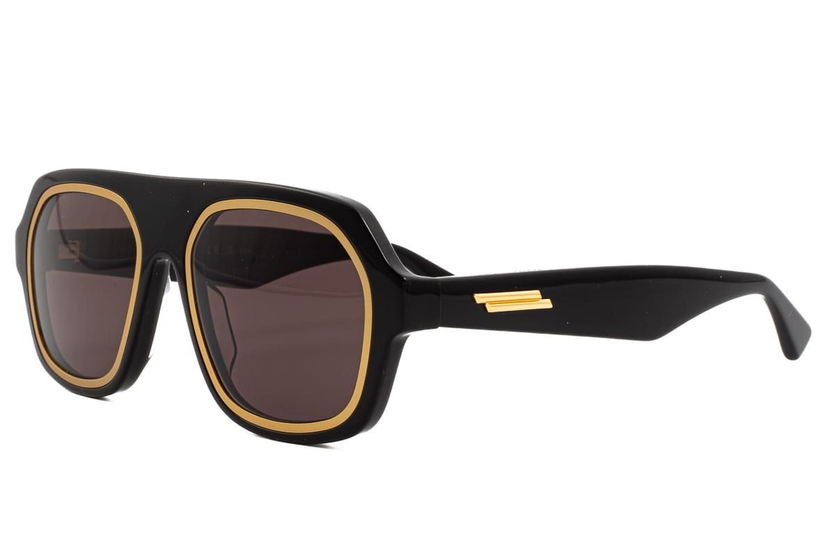 Bottega Veneta BV1217S Gold Black 001 53 19 145