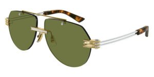 Bottega Veneta BV1342S Gold Silver 003 59 13 145