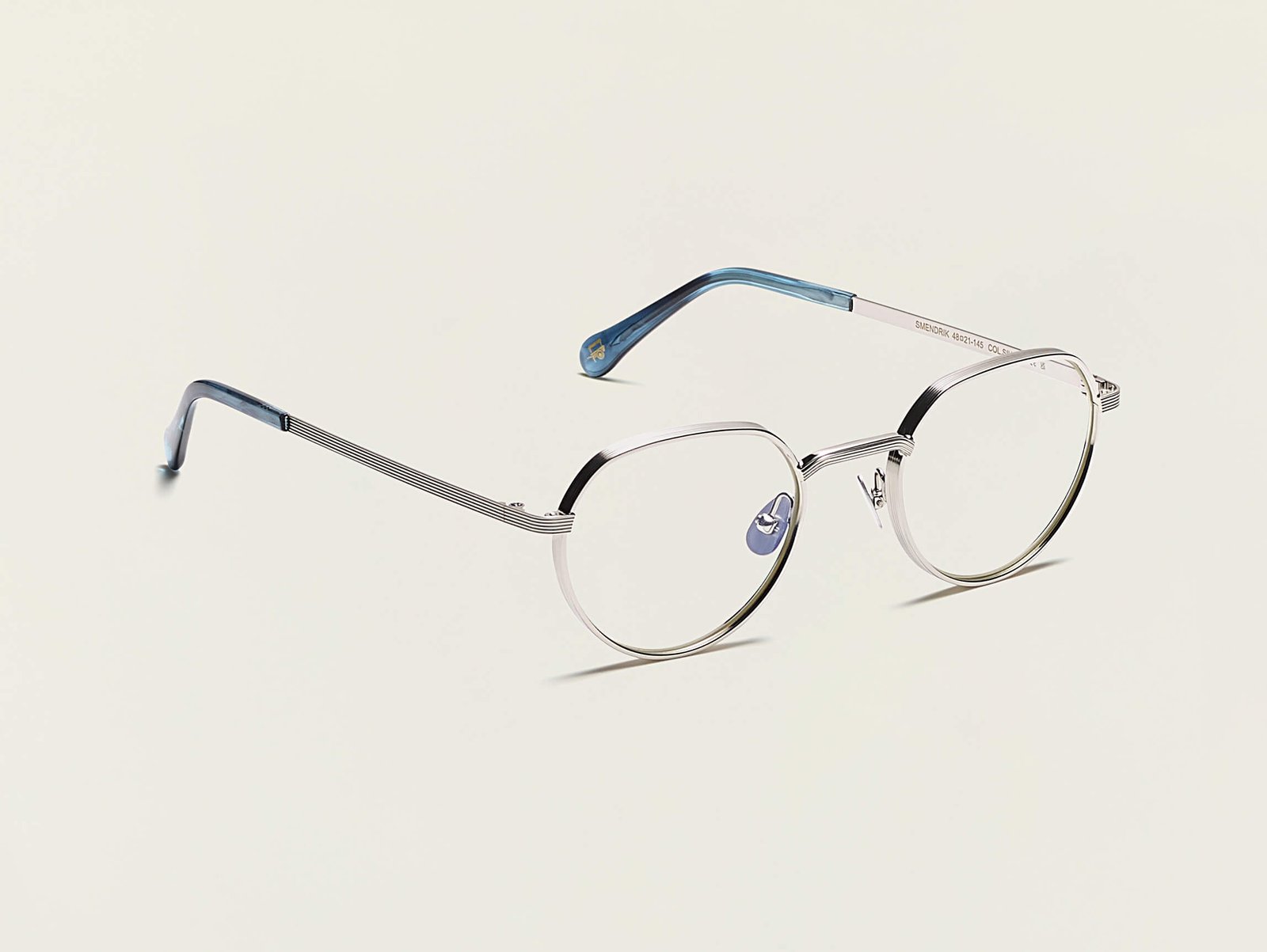 MOSCOT Smendrik SG Silver 48 21 145