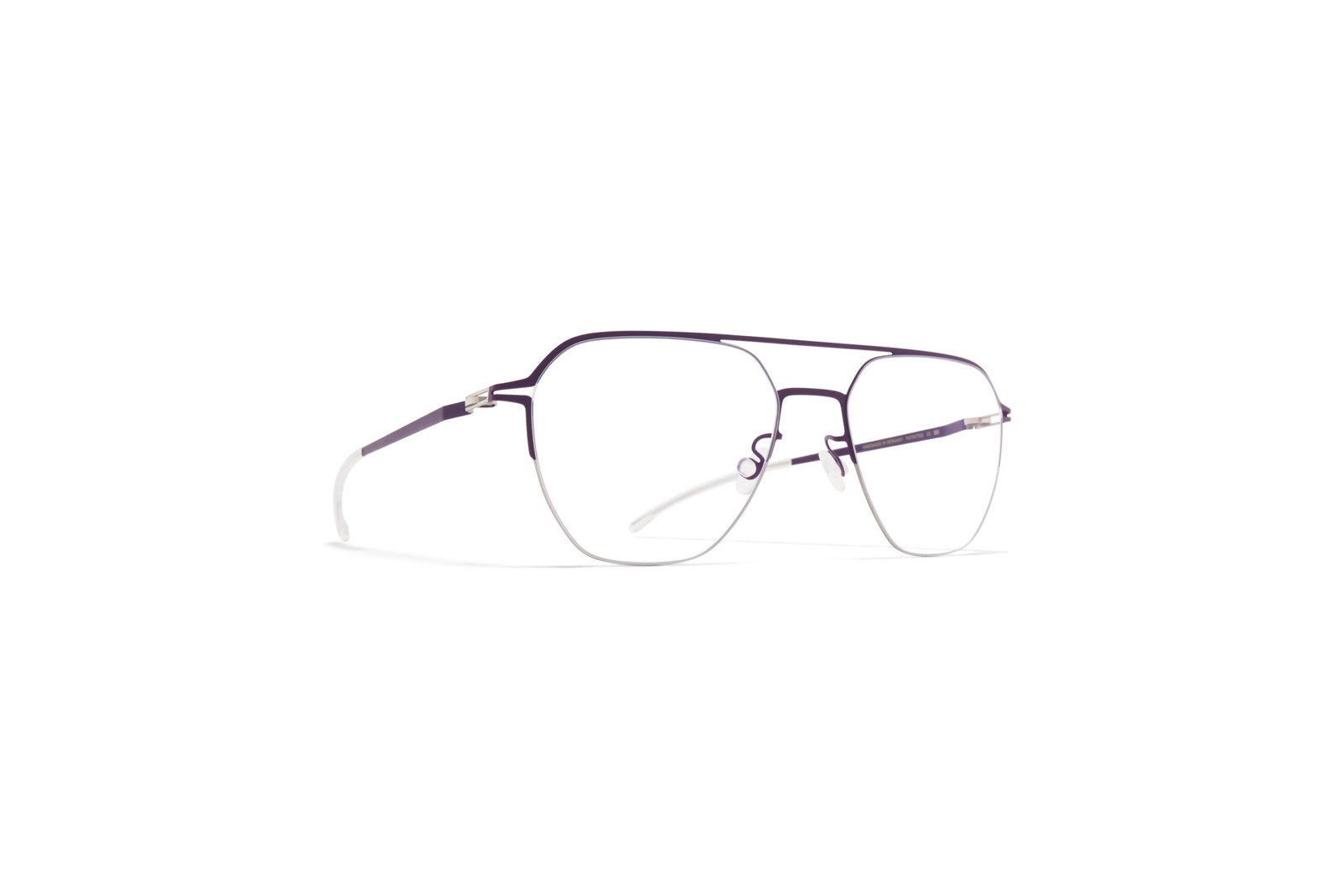 Mykita IMBA IDF0VJ Purple Silver C557 53 18 135
