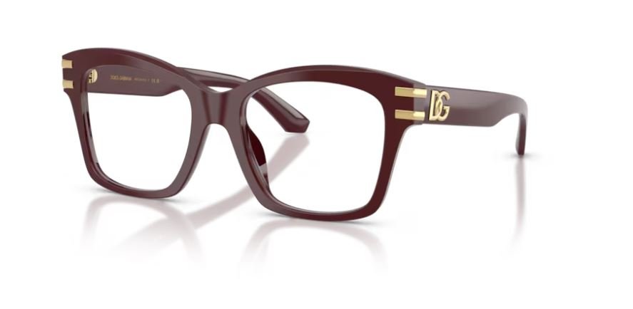Dolce & Gabbana DG3419 Burgundy 3091 52 19 145