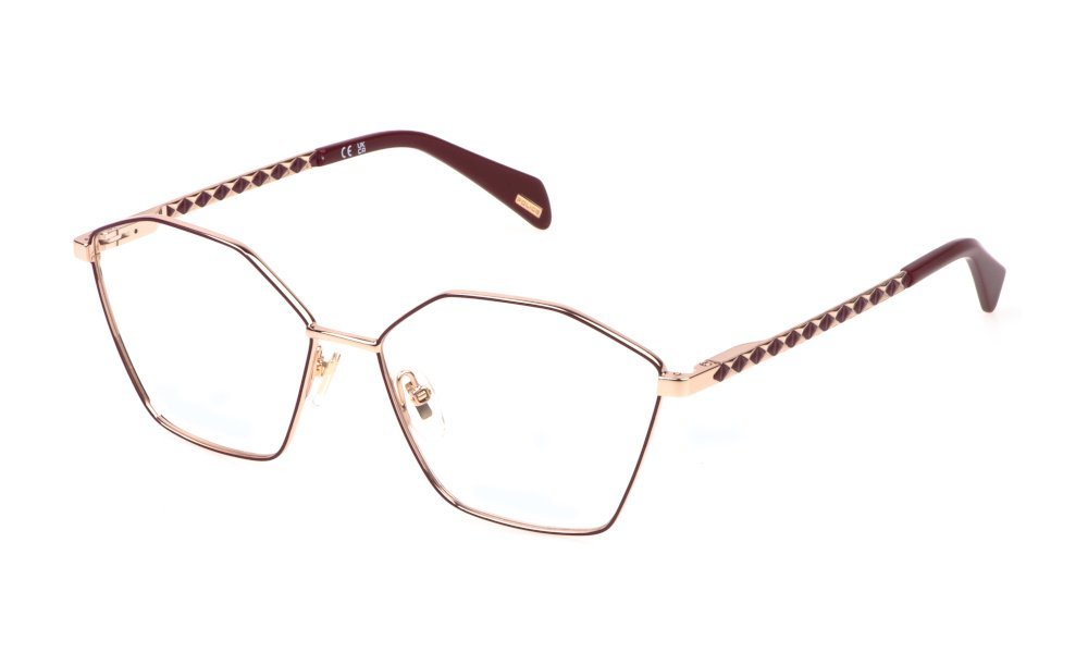 POLICE VPLN56K Purple Gold 0E59 56 15 140