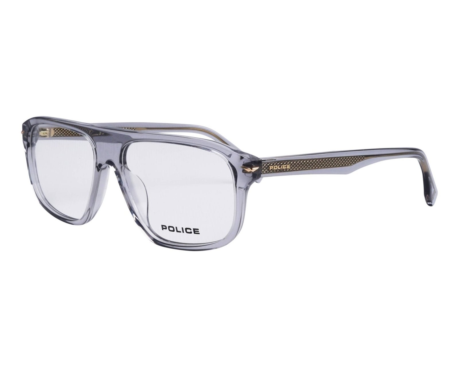 Police VPLQ65K Champ 12 Crystal Grey 04G0 55 15 150